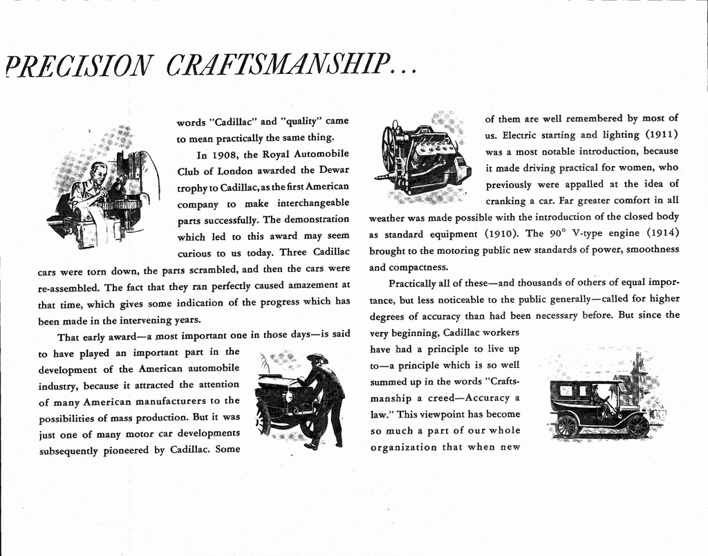 1943 Cadillac From Peace To War Booklet Page 14